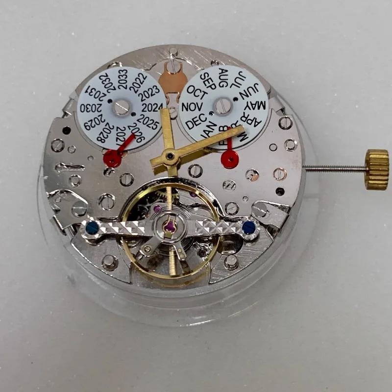 

China Multi-Functional Mechanical Movement 12-Point Perpetual Calendar Five-Pin 6-Point Bare Torsion Pendulum Movement