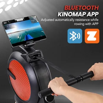 Magnetic Rowing Machine for Home with 350lb Weight Capacity, 14/32 Level Magnetic Resistance, Foldable & Compact Rower Machine, 2