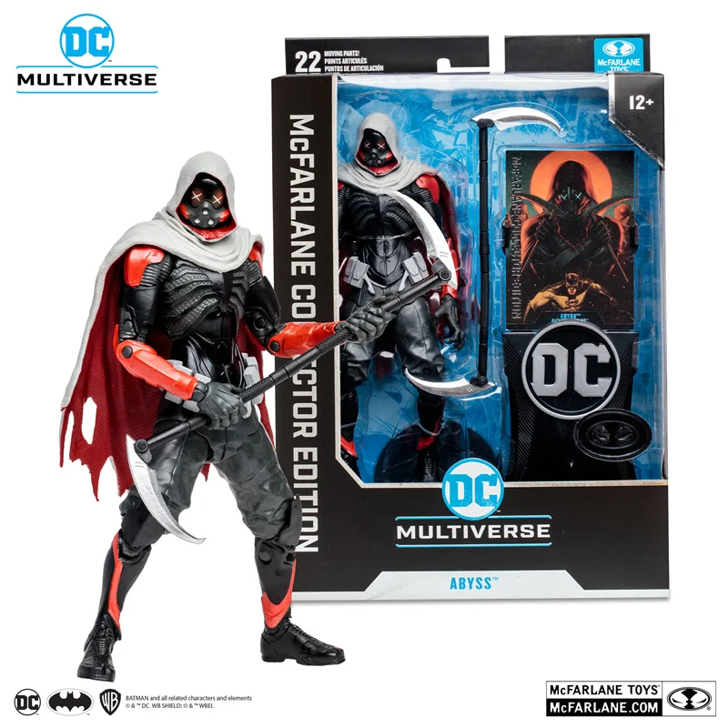 Original Mcfarlane Toys Dc Multiverse Abyss (Batman Vs Abyss) Platinum Edition Action Figure Model Collector Edition Gift