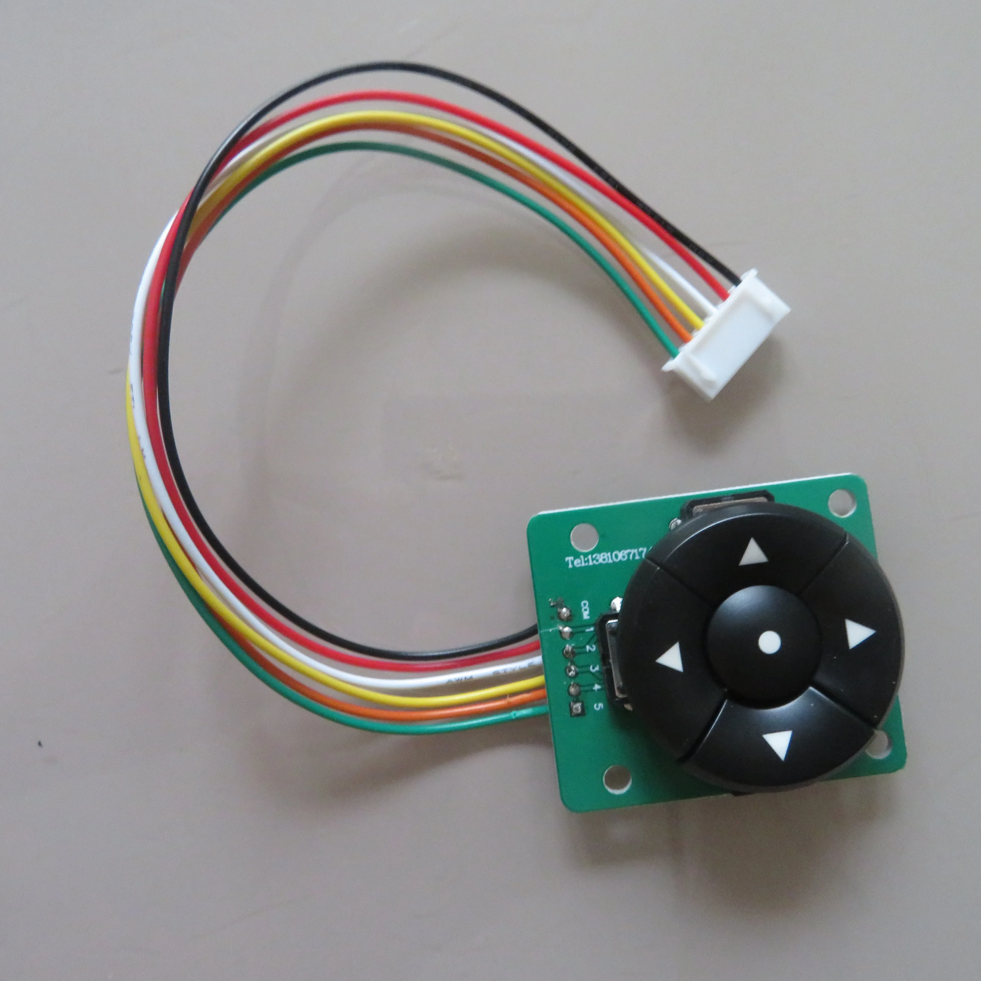 Tactile Switch 1 set 5 way direction ON BOARD with cable cover cap push button