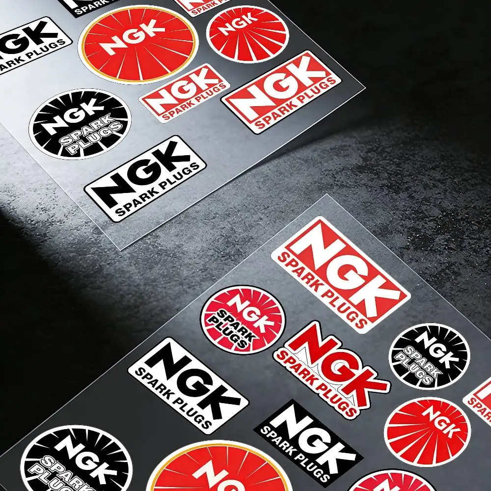 NGK 방수 반사 오토바이 스티커, 쉽게 떼어낼 수 있는 오토바이/자동차용 데칼