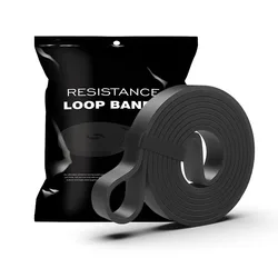 Universal Fitness Resistance Loop Bands Set for Home Gym Workouts and Strength Training (Black 65 pounds)