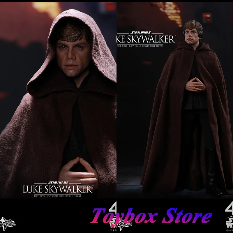 

HotToys HT 1/6 MMS429 Black Cloth Young Luke Skywalker Soldier Model Star War Role Original Simulation 12" Full Set Figure