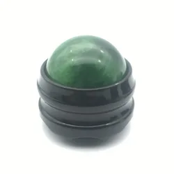 Enhanced Manual Massage Roller for Muscle Relaxation and Stress Relief (Green)