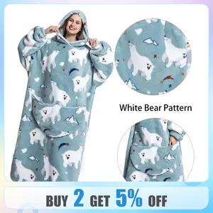 GENERICO Bata Para Mujer De Polar Grueso Bata Invierno Pijama Mujer