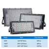 AC220V RGB LED Flood Light 50W/ 100W /150W Waterproof Outdoor Flood Light Landscape Lighting with Remote Control 4