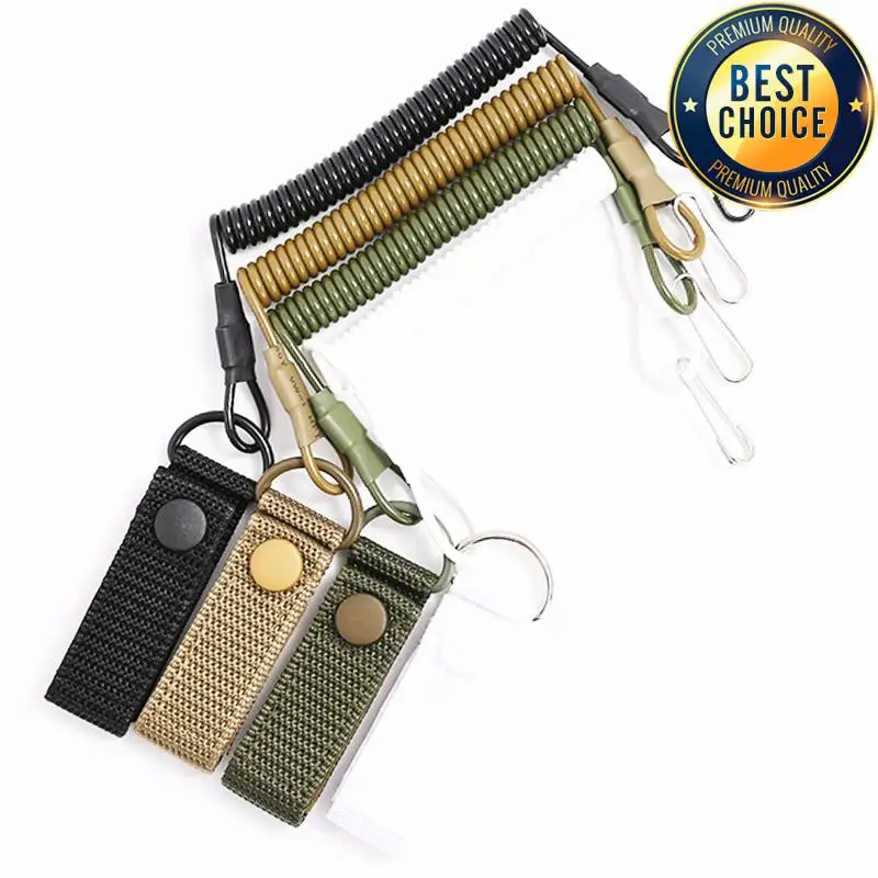 Nylon Tactical Lanyard Rope Outdoor Safety Strap