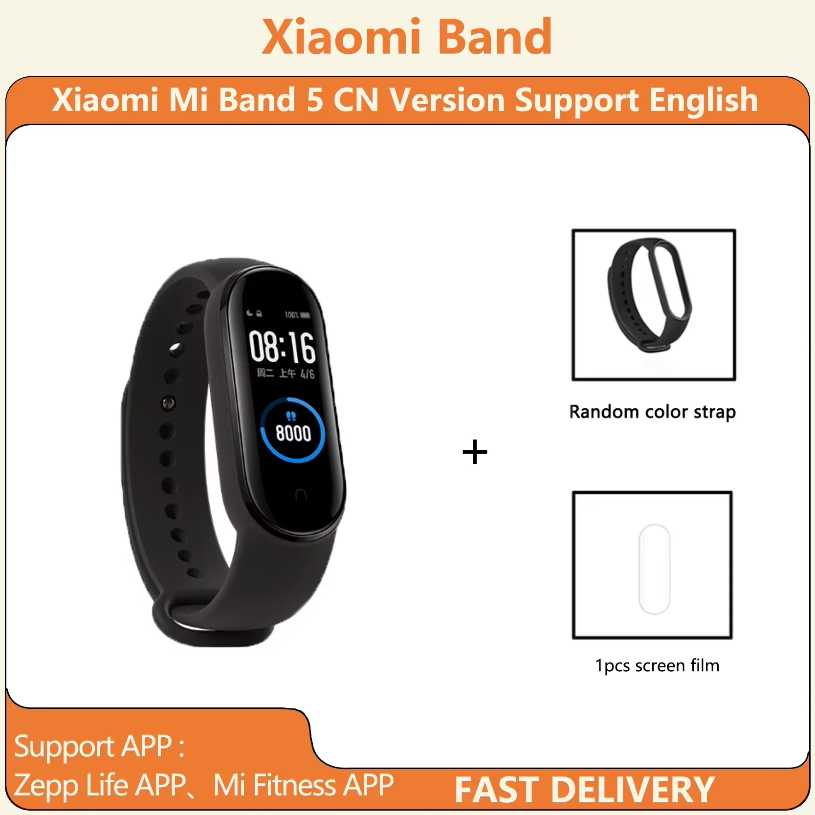 Smartwatch Xmsh10hm Mi Band Fitness Tracker Mi5 Smart Watch Price