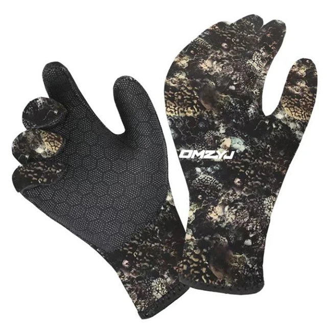 Neoprene Scuba Diving Gloves, Spearfishing Gloves, Keep Warm Swimming Gloves,  Full Finger Snorkeling Protective Equipment 3mm - AliExpress