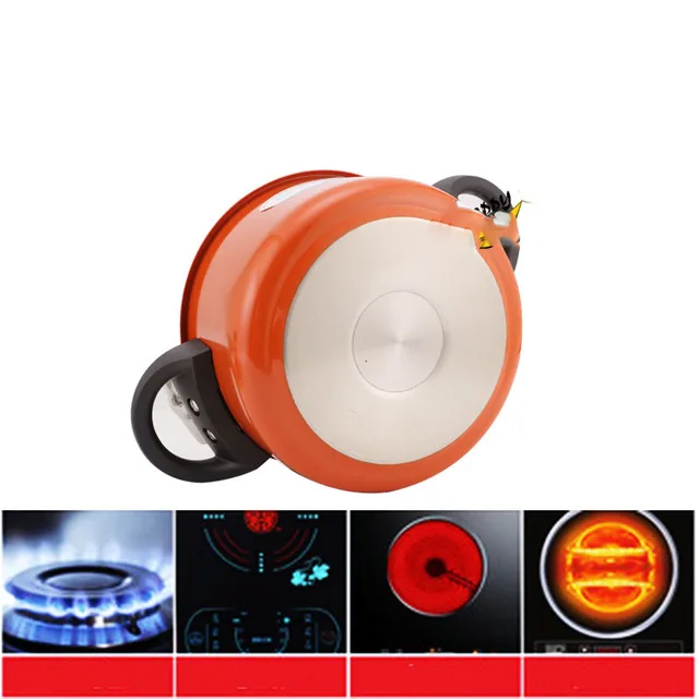 Pressure Cooker Color Stainless Steel Small Pressure Cooker Induction Cooker Gas Home Cooker Pressure Cooker Rings Autoclave 3