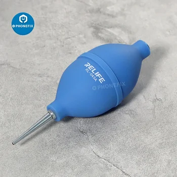 2 in 1 riparazione del telefono detergente per la polvere ventilatore d'aria penna per la pulizia della sfera per il telefono LCD PCB tastiera del PC rimozione della polvere pulizia dell'obiettivo della fotocamera