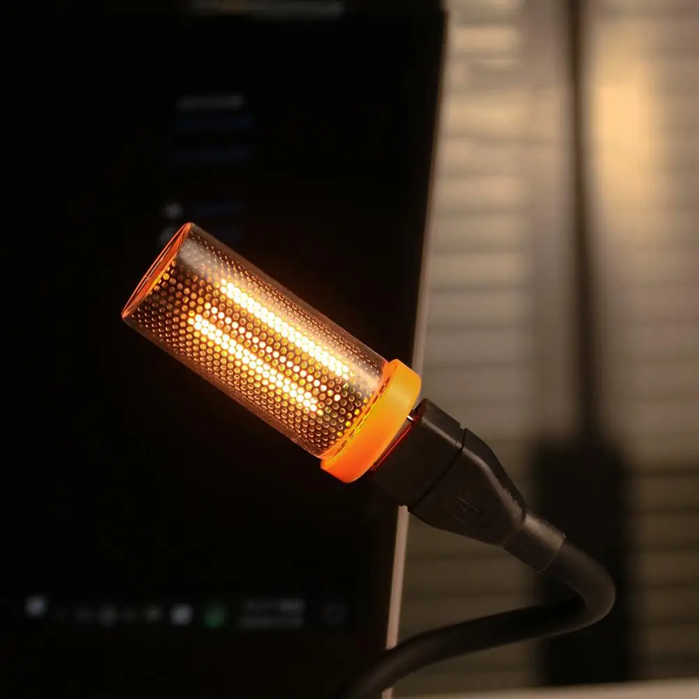 Retro USB Led Night Light Touch Control Decorative Warm Lighting Car Bedroom Atmosphere Plug Light