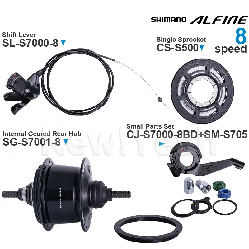 SHIMANO　ALFINE　SG-S7000-8　内装８段ディスクブレーキハブ SHIMANO ALFINE SG-S7000-8 内装8段ディスクブレーキハブ