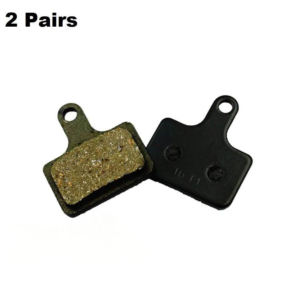 

2 Pairs MTB Bike Semi Metal Resin Disc Brake Pads For Shimano BR RS305 RS505 Durable Metal Bicycle Brake Pads Cycling Parts