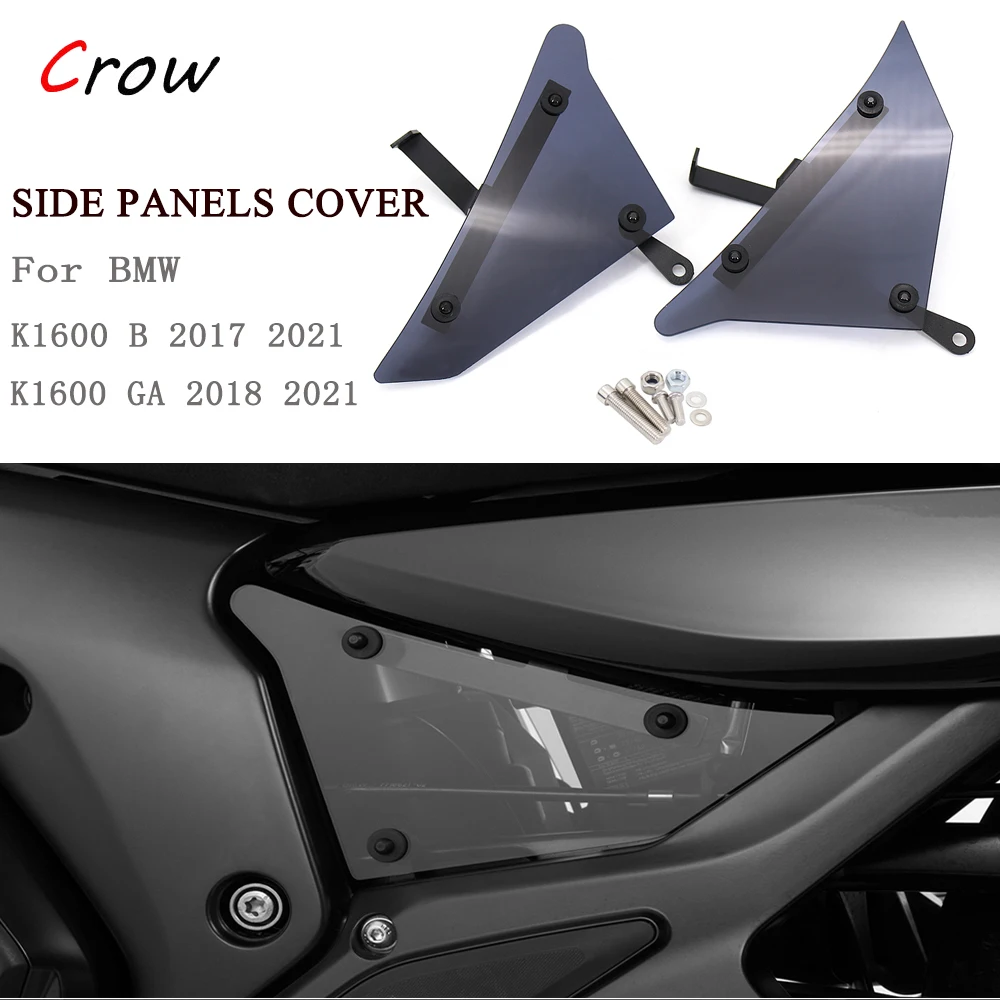

NEW Motorcycle Side Panels Fill Fairing Cowl Cover Tank Plates Trim For BMW K1600B K1600GA K1600 Grand America / B K 1600 B GA