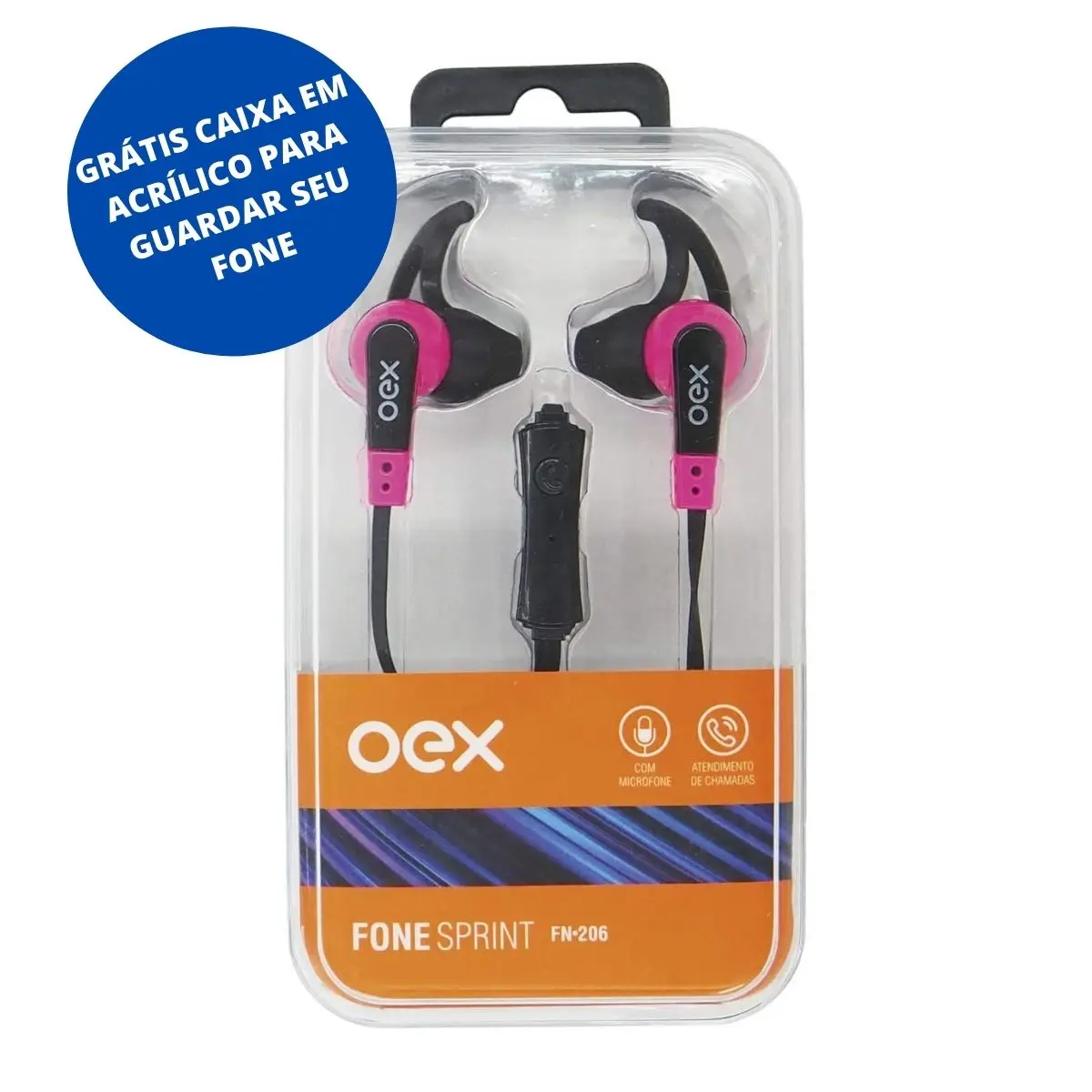 HEADPHONE INTRA AURICULAR SPORTS OEX 