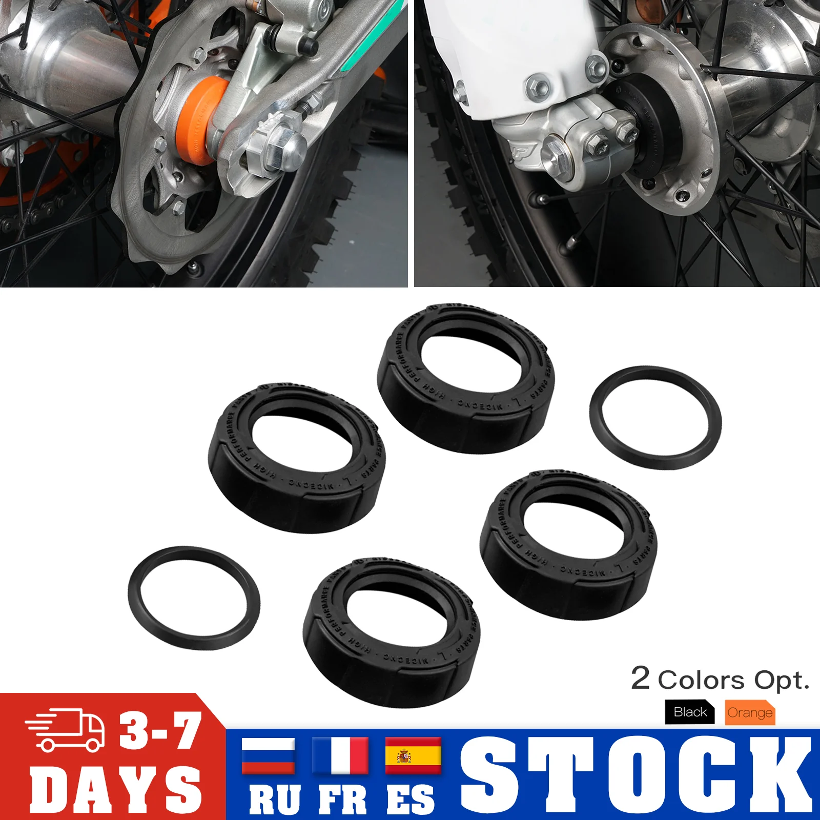NiceCNC Front Rear Wheel Spacer Bearing Protector Guard For KTM EXC EXCF EXCW XCW SX 125500 250