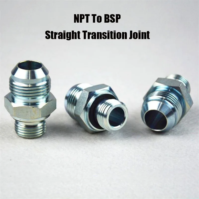 Adattatore In Acciaio Inox 304 1/4" NPT Femmina X 1/4" BSPP - Foto 4