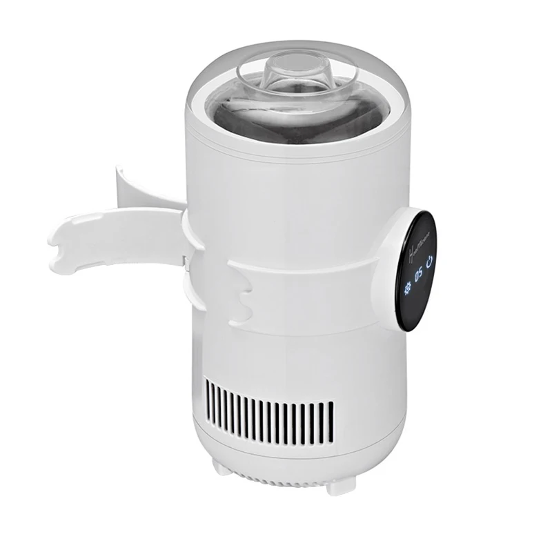 

New 12V Car Refrigerator / Cooler / Warmer Car Automatic Hot And Cold Cup Beverage Cooling Heater Plug Car Suv Travel White