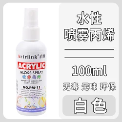 Waterproof DIY Acrylic Spray Paint for Wall Art - Non - Fading & Sunscreen Formula (100ml)