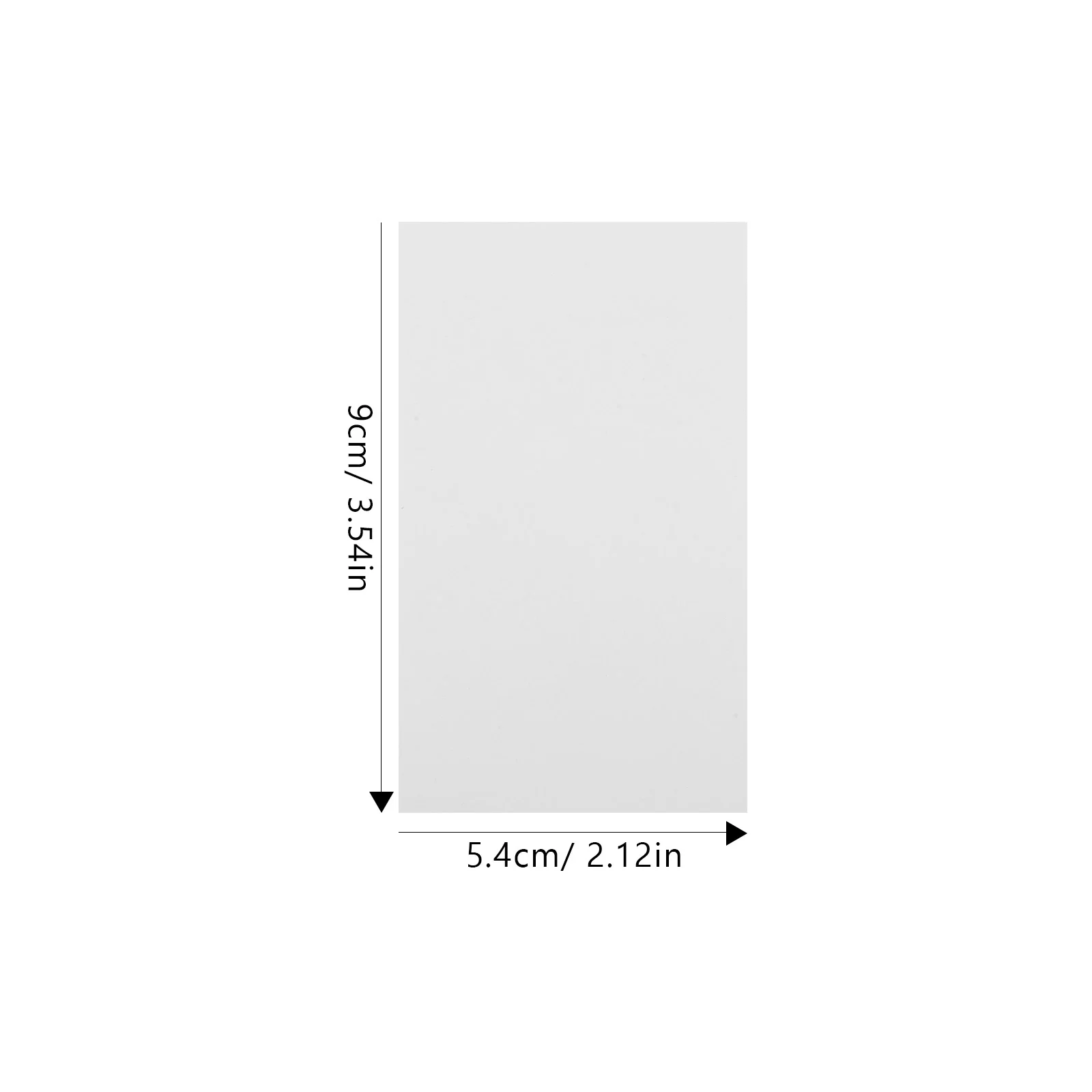 200 Pcs Flash Cards Notepads Blank Index Memo Word Memory Flashcards Bulk White Scratch Paper DIY Office Paper Blank Cards 6