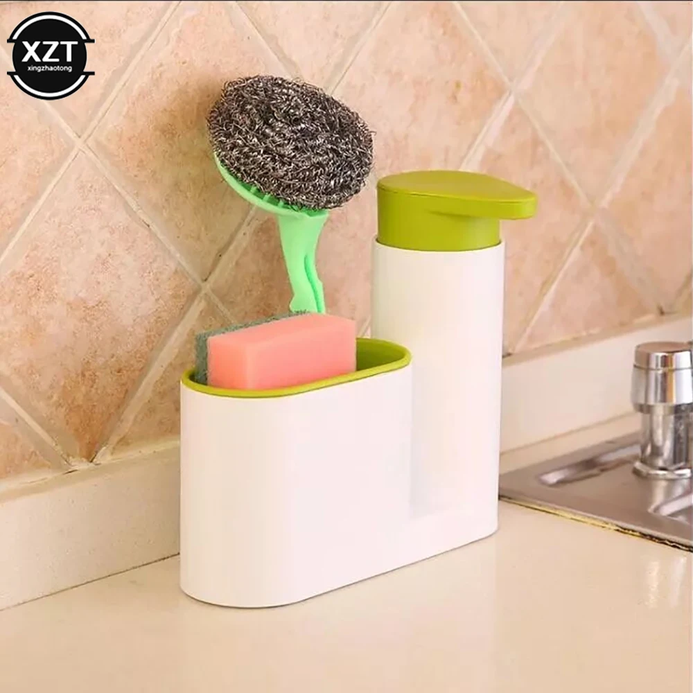 Kitchen Shampoo Soap Dispenser Container Holder Portable Home Bathroom Plastic Liquid Soap Shampoo Storage 1PCS soap liquid box pressing soap liquid box soap dispenser