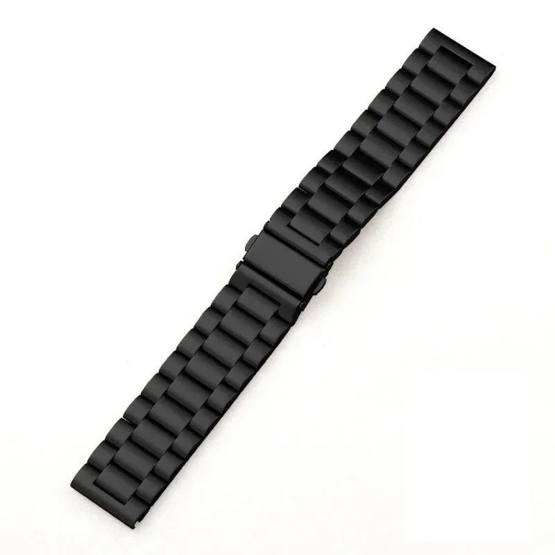 Stainless Steel Smartwatch Replacement Strap - Elegant Metal Belt