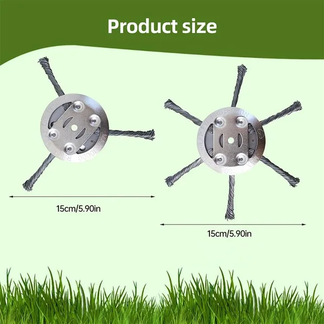 Universal Steel Wire Lawn Mower Blade Accessories Trimmer Head Home Garden Tidying Weed Control ToolsWeeding Machine Grass 3