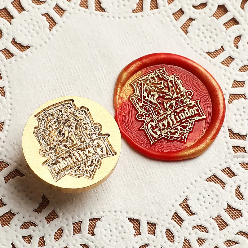HP Slytherin Hufflepuff Ravenclaw Malfoy Wax Seal Stamp High Quality Fan Gift 6