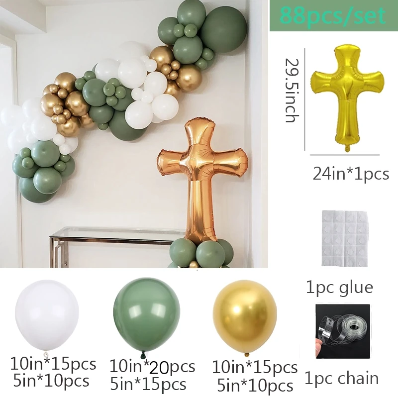 Decorazioni per feste verde salvia verde oliva verde salvia oro carta velina pompon cerchio puntini ghirlanda da appendere per baby shower nuziale matrimonio festa di compleanno decorazione
