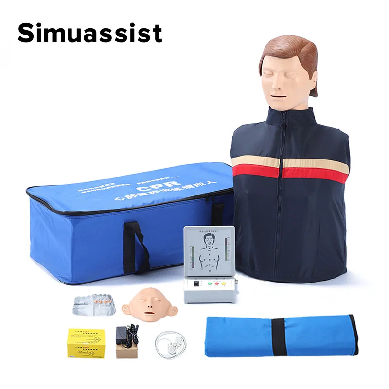 Half-body-Adult-CPR-Training-Manikin-CPR-Mannequin-First-aid-trainer ...