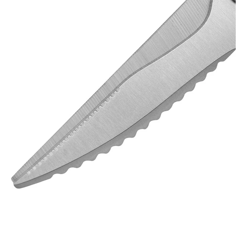 Upgrade Multi-purpose Kitchen Scissors Powerful Chicken Bone Scissors Large Household Food Stainless Kitchen Knife