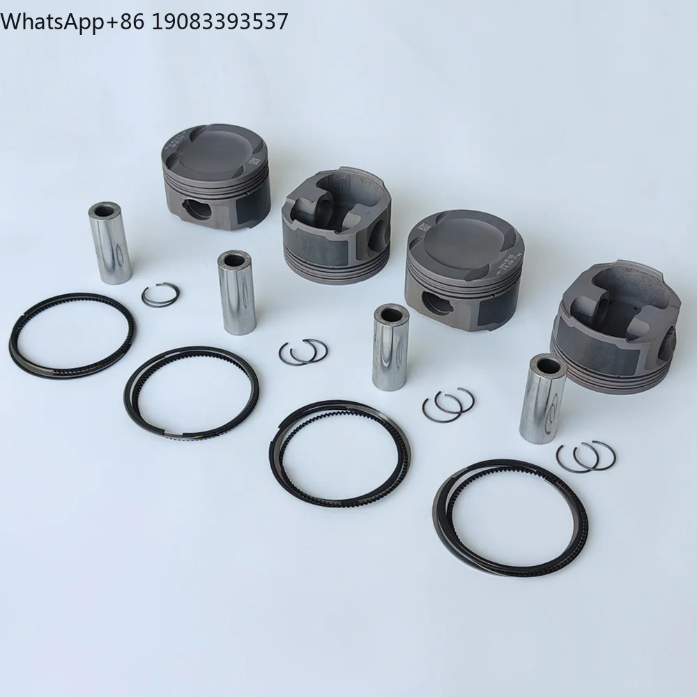 엔진 재생 키트 4340 스틸 커넥팅 로드 및 EA888 2.0T용 단조 피스톤 (핀 23mm)