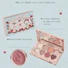 Flower Knows Never's Shop All In Gift Set Makeup Professionnelle Make up Gift box Lip Cream Blusher Eye shadow 17Pcs Kit 6