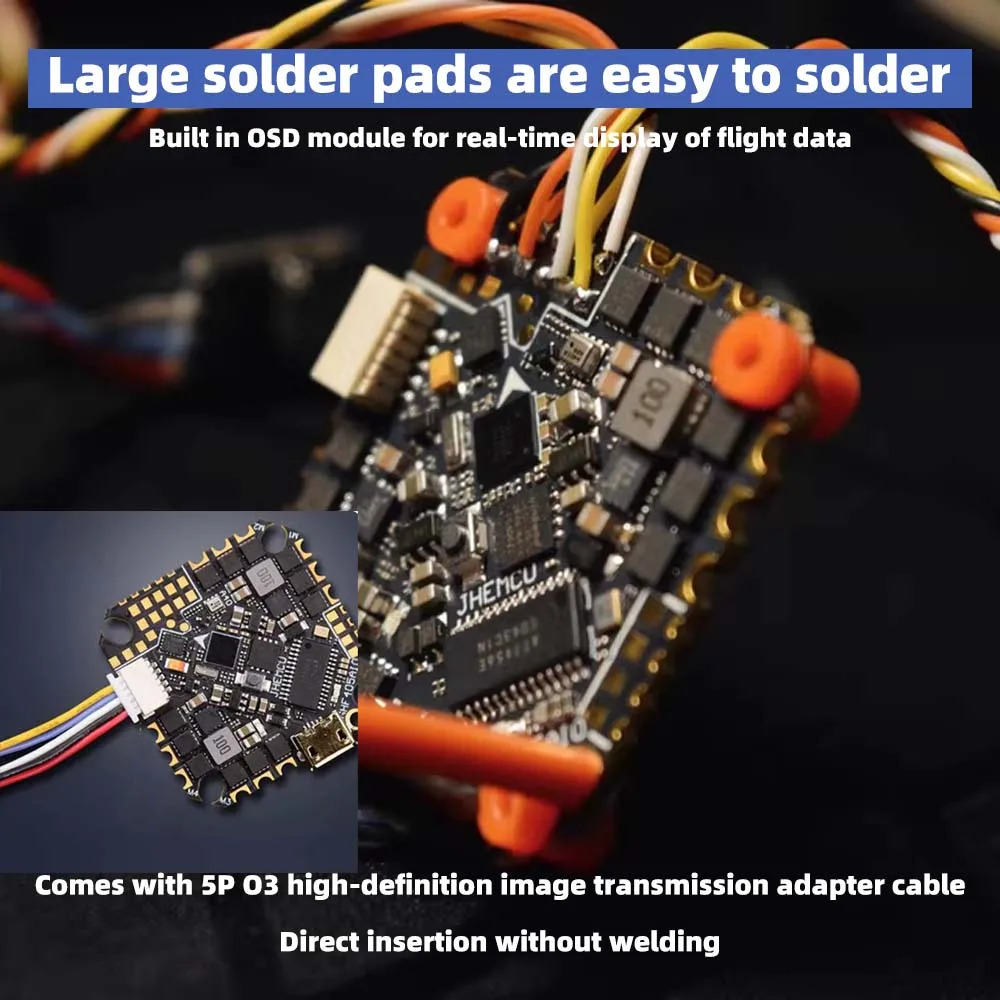 รูปสินค้า 40A 4in1 ESC 2-6S Flight Controller คุณภาพสูง สำหรับโดรน FPV