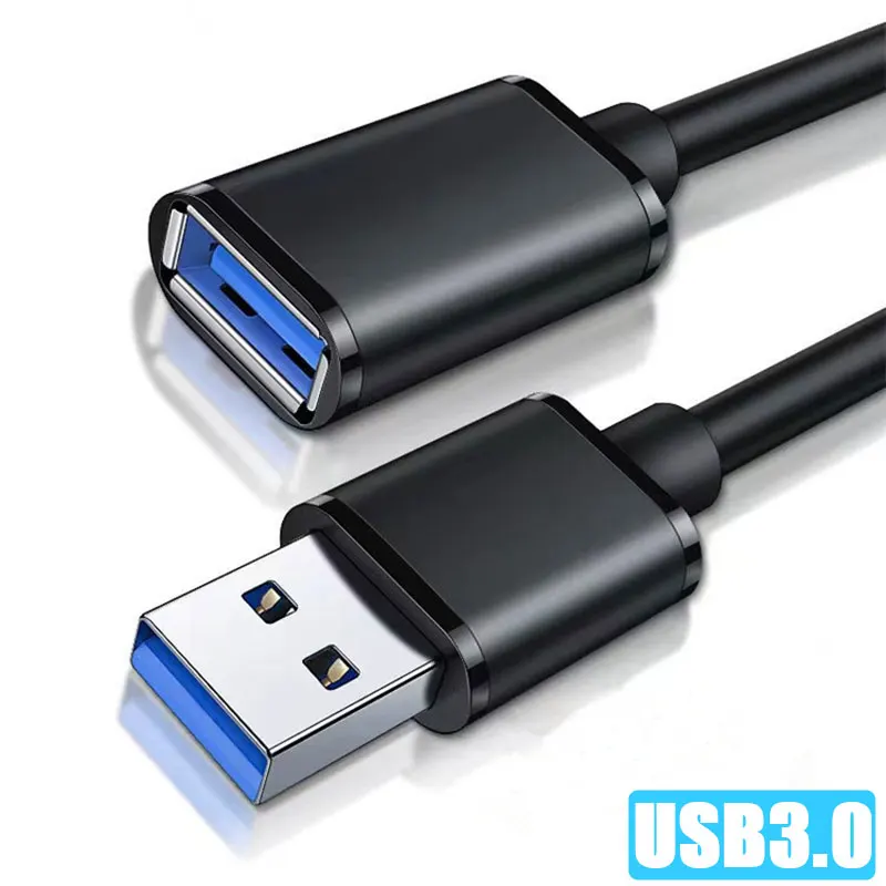 2-Pack 6FT USB 3.0 Extension Cables - Male To Female High Speed Data Transfer