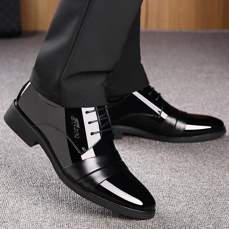 Business Men's Formal Shoes Official Leather Casual Social Shoe Male men dress shoes