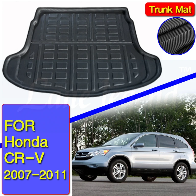 

Accessories For Honda CR-V CRV 2007 2008 2009 2010 2011 Car Rear Trunk Liner Cargo Boot Mat Floor Tray Mud Kick Protector Carpet
