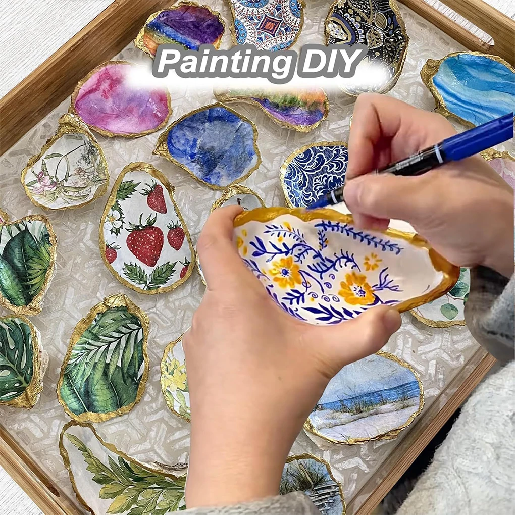 Natural Oyster Shells - Eco-Friendly Vase Fillers for DIY Crafts and Home Decor