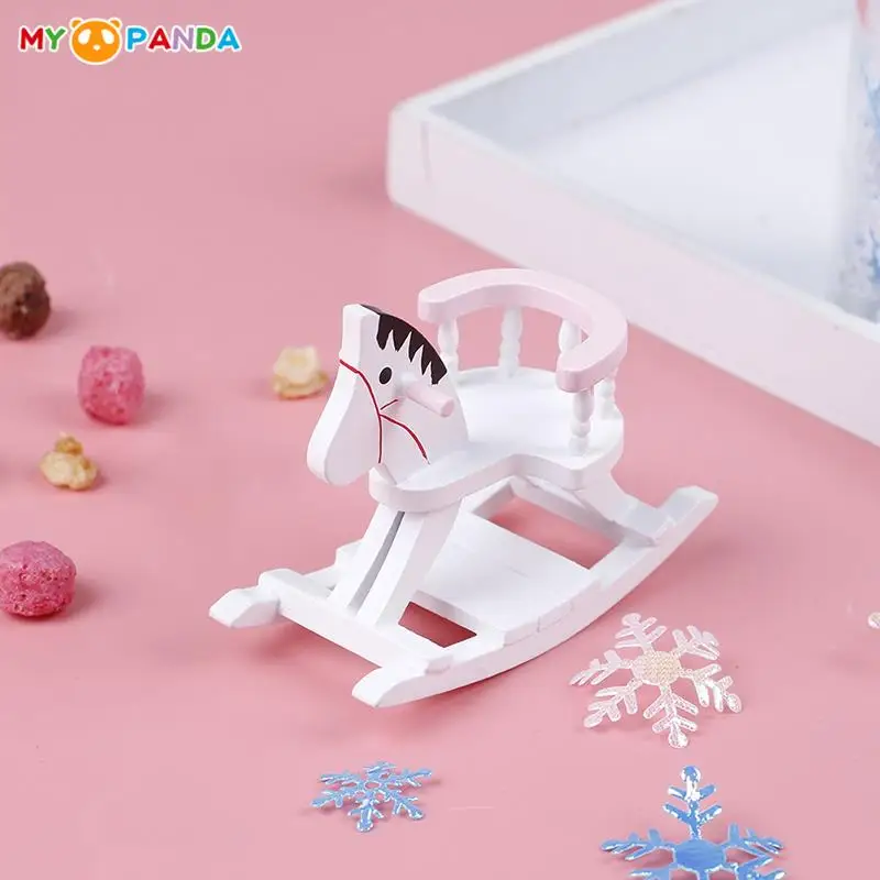 

1:12 Кукольный домик Миниатюрный деревянный кресло-качалка детская комната мебель кукольный дом аксессуары игрушки для детей