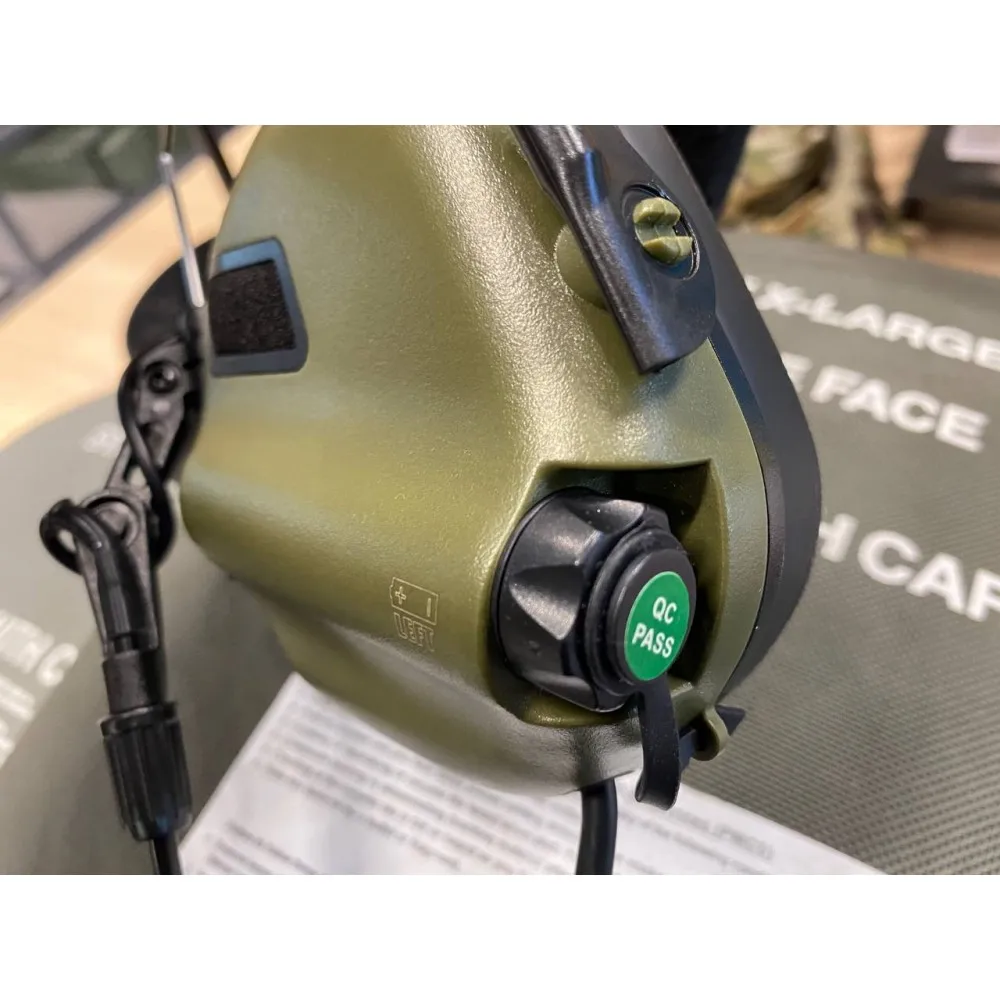 EARMOR Tactical Headset M32 MOD4 Hunting & Shooting Earmuffs with Microphone, Sound Amplification,NRR 22dB，multicolor 5
