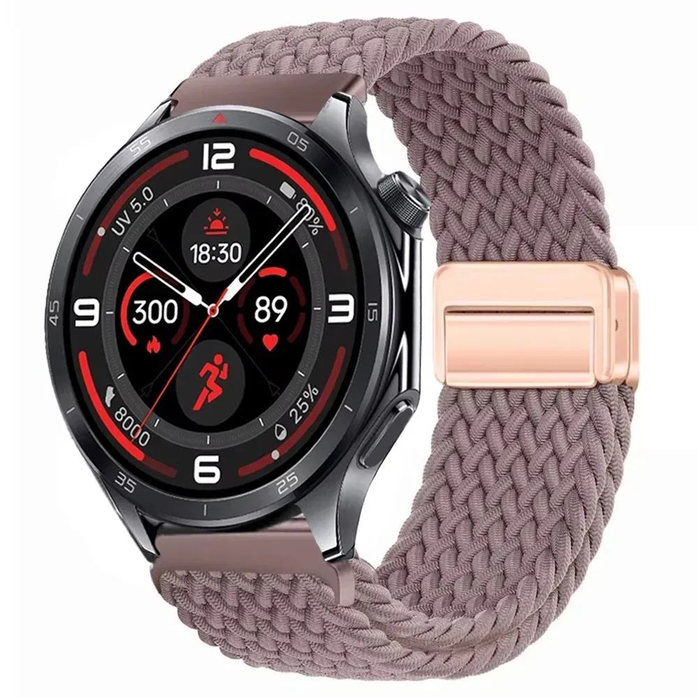 Braided Sport Nylon Strap, 22mm - Durable & Stylish Watchband Bracelet