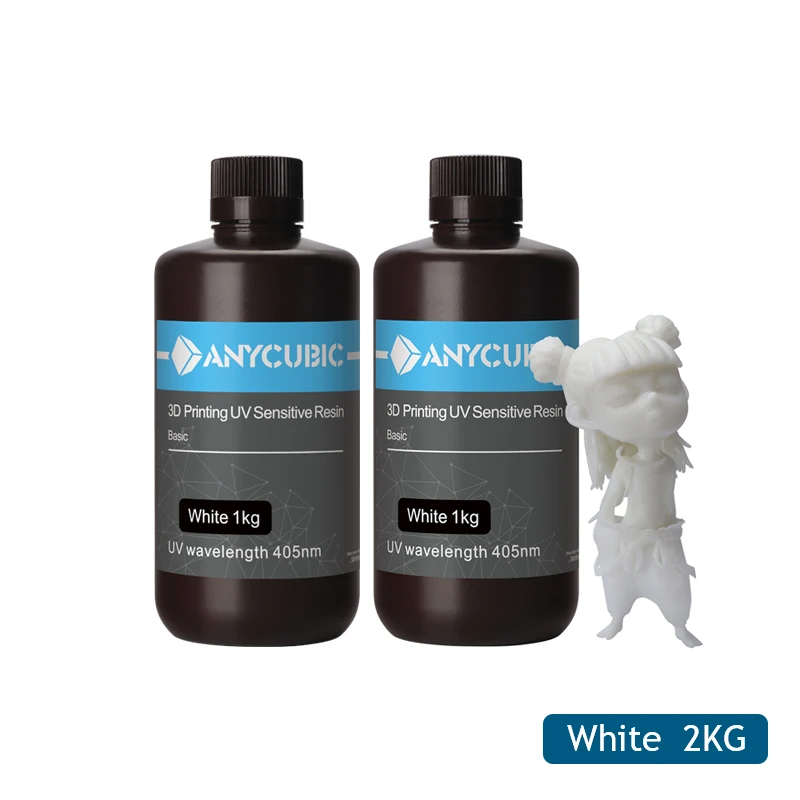 ANYCUBIC 405nm UV Resin for LCD 3D Printer Quick Curing UV Sensitive Resin Liquid Printing Materials for Photon Mono X M3 Max plastic used in 3d printing 3D Printing Materials