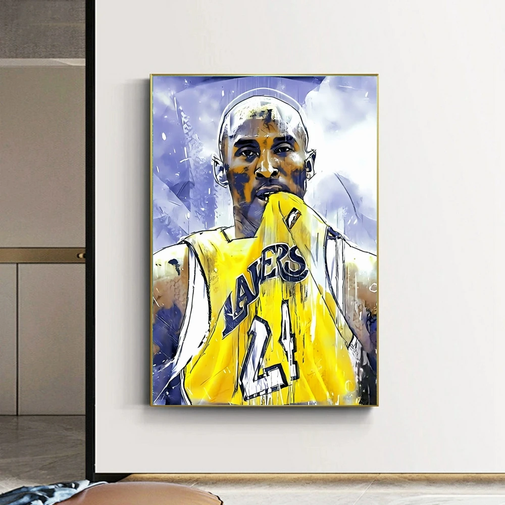 Basketball Kobe Diamond Painting Drawing Pictures Canvas Crafts 5D DIY Art Cross Stitch Mosaic Embroidery Home Decor Adult