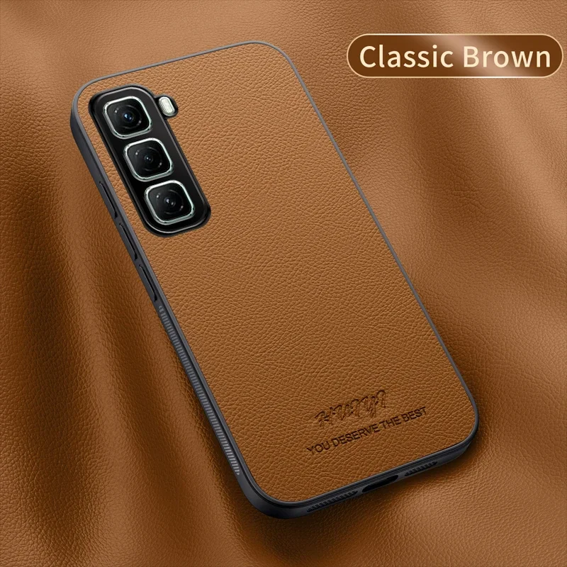 Leather Car Magnet Protective Case - Sleek Skin Feel Cover