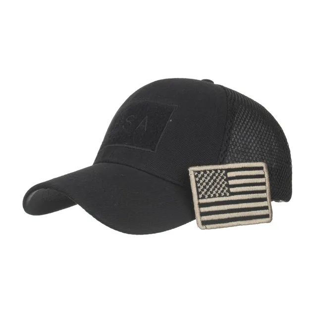 Camouflage Male Baseball Cap Men Flag Caps Outdoor Sports Tactical Dad Hat Casual Hunting Hats 2