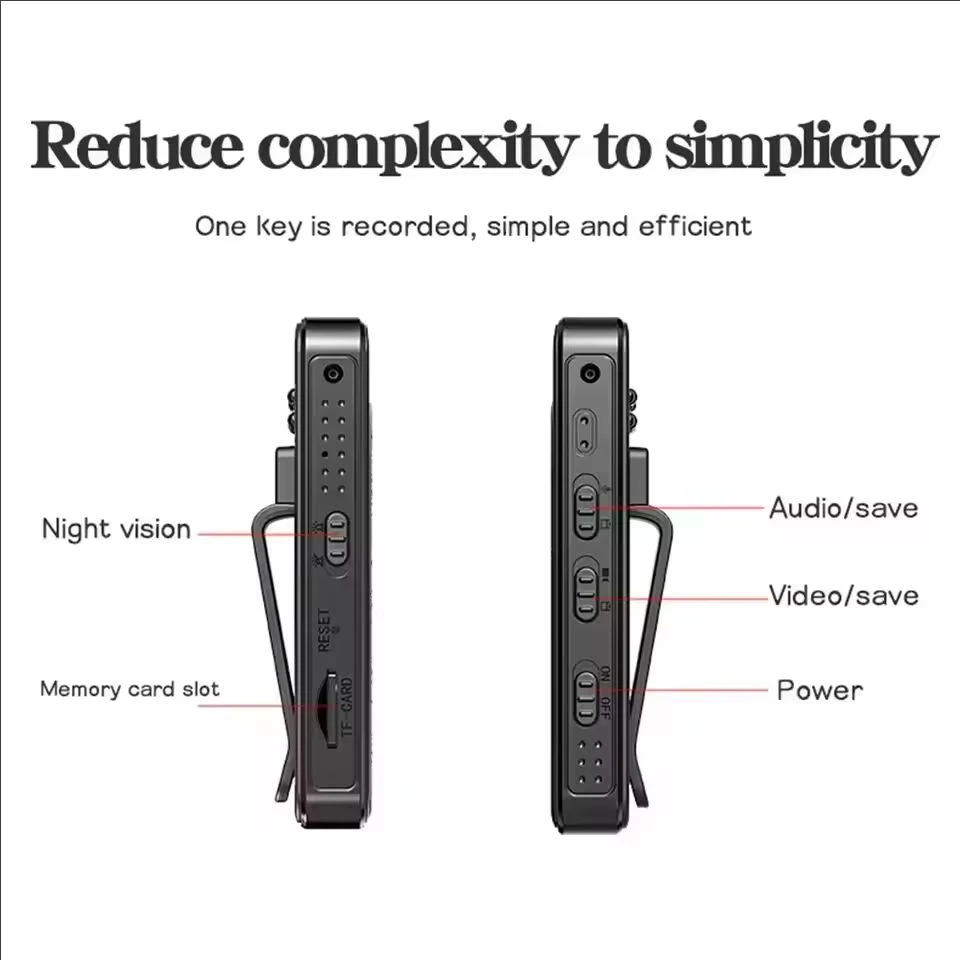 Hand holding compact 1080p mini camera