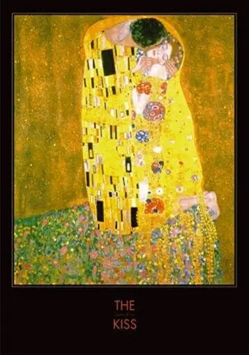 

Постер Густава Климта, поцелуй, редкий, популярный, Новый, 24x36 дюймов, холст, печатный постер