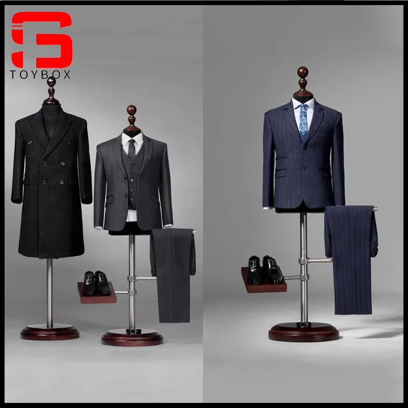 

POPTOYS X34 X35 1/6 Ben Affleck Overcoat Suit Set Couture Version Gentleman Clothes Fit BD001 Male Soldier Action Figure
