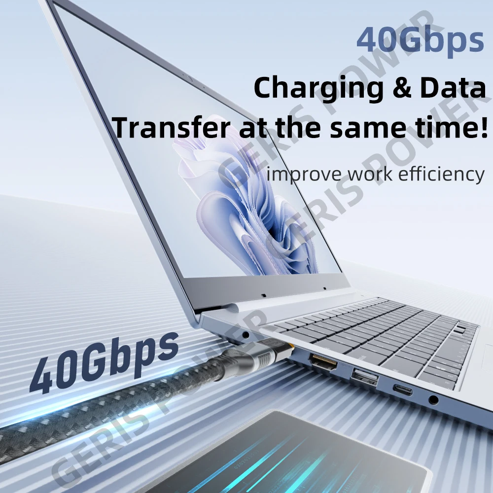 PD 240W USB C  40Gbps 90 USB C ͽٴ  C   OTG  ޴ ȭ ġ Ʈ º